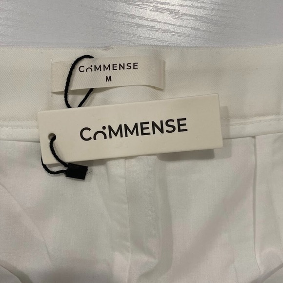 Commense Women's Solid Wide Leg Pants Without Belt M - Picture 5 of 7